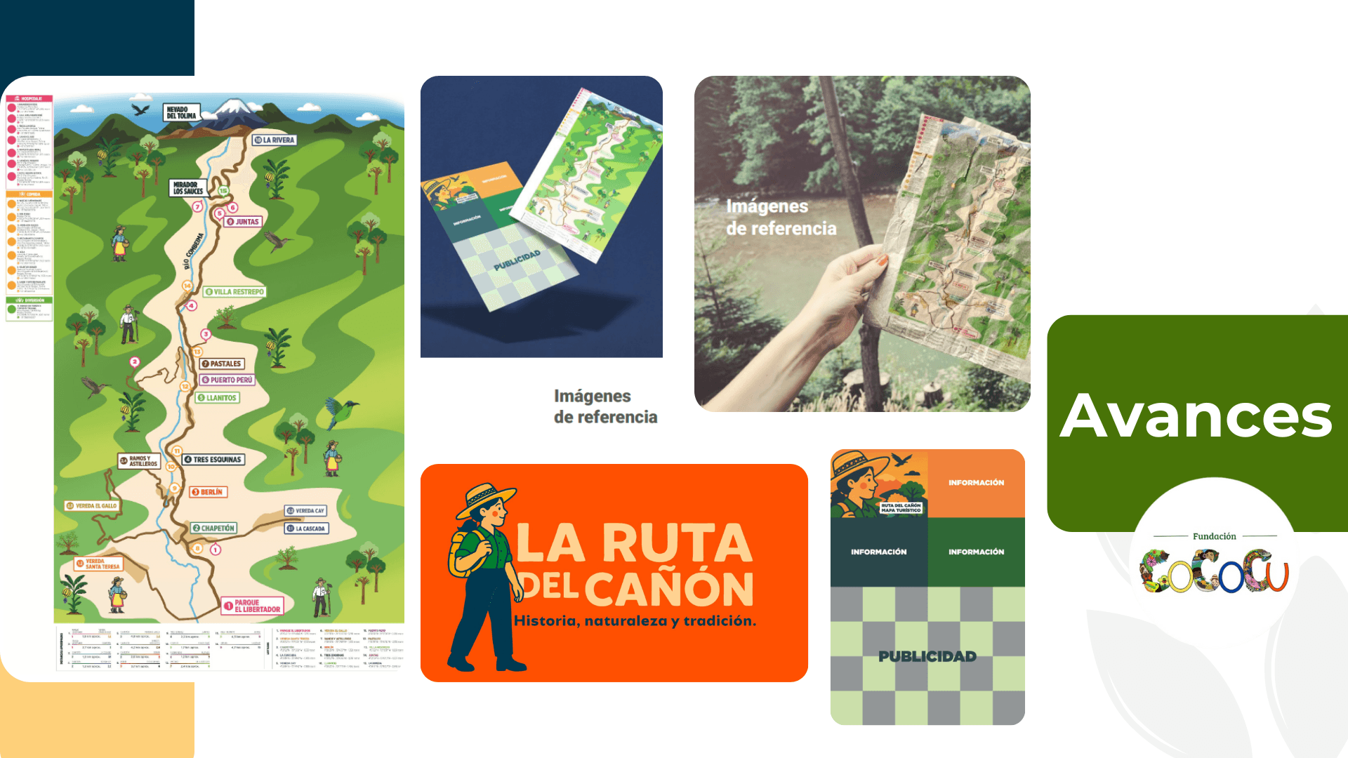 Avances del Mapa Turístico